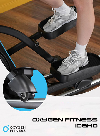 Подробный обзор эллиптического тренажера Oxygen Fitness Idaho