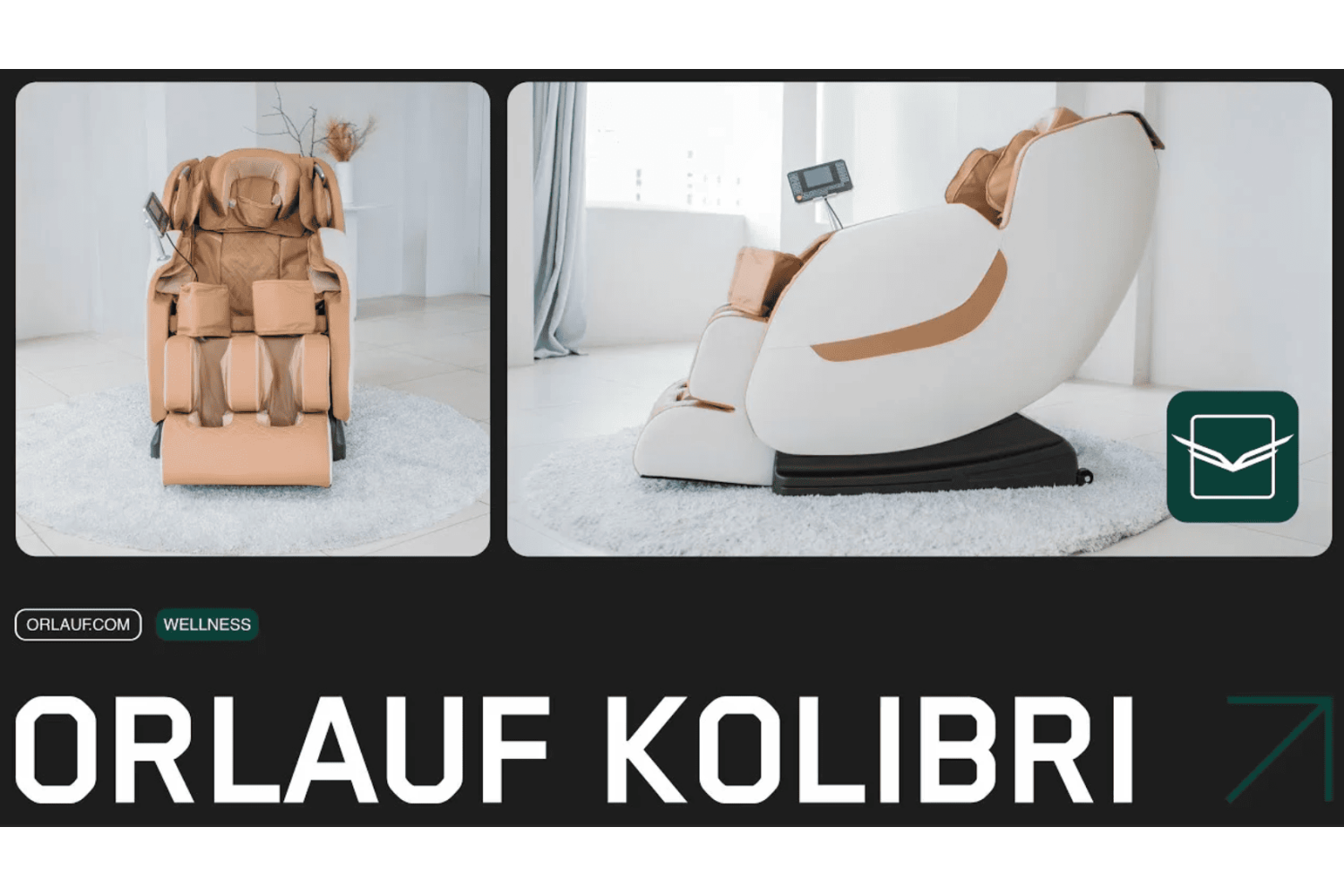Видеообзор на массажное кресло Orlauf Kolibri