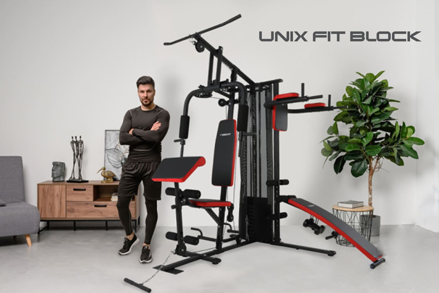 Обзор универсального силового комплекса Unixfit Block Pro