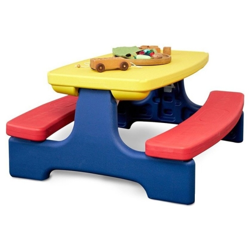 Игровой стол UNIX kids Garden Yellow PTGARDTB100