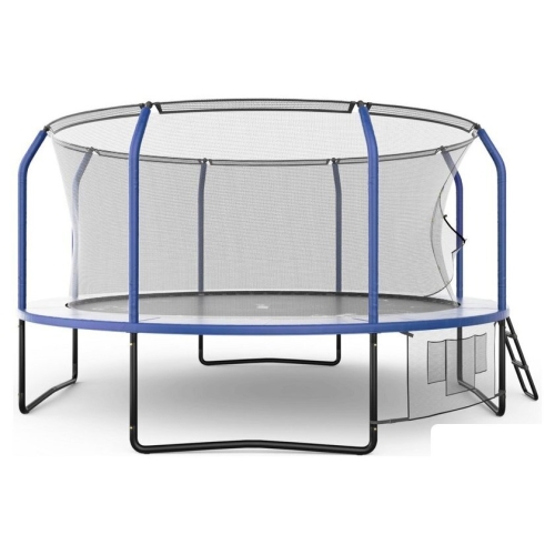 Батут Unix Line Supreme Game 14ft (синий)