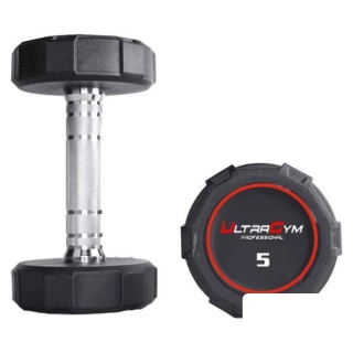 Гантельный ряд UltraGym UG1032D (2.5-25 кг) 9378527