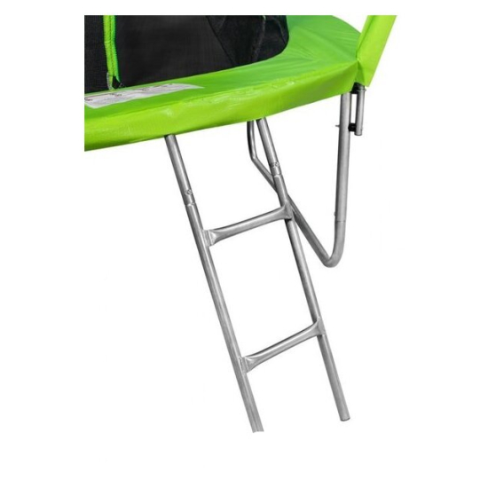 Батут Alpin Sky 12ft - 374 см с защитной сеткой и лестницей