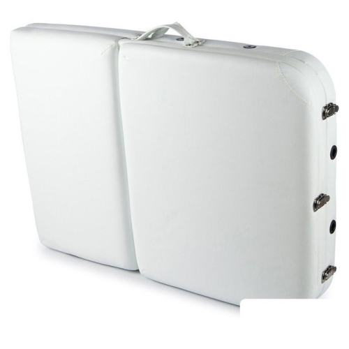 Массажный стол Atlas Sport 60 см складной 3-с деревянный (белый)