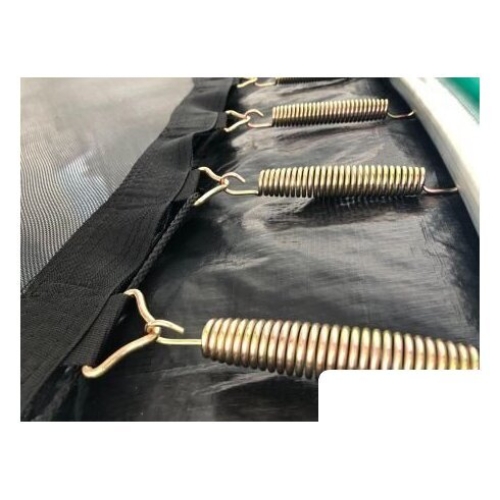 Батут Atlas Sport 490 см - 16ft Basic (с лестницей, внешняя сетка, сливовый)