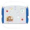 Игровой манеж UNIX kids SUPREME Music 160x160 Blue с качелями