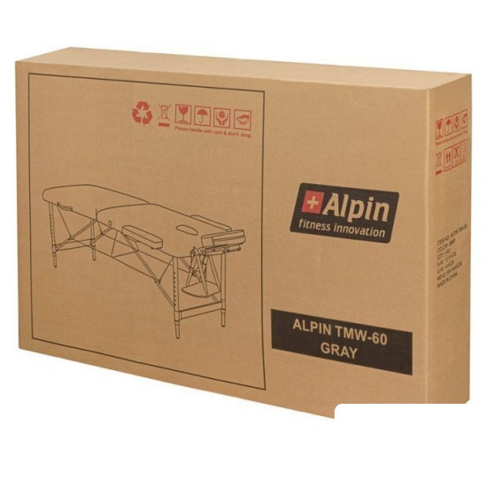 Массажный стол Alpin TMW-60 (grey)