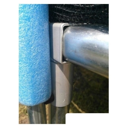 Батут Atlas Sport 312 см - 10ft (с лестницей, внутренняя сетка, синий) 1359095