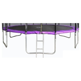 Батут Atlas Sport 490 см - 16ft Basic (с лестницей, внешняя сетка, сливовый) 8834604