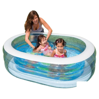 Надувной бассейн Intex Oval Whale Fun 163x107x46 (57482) 184094