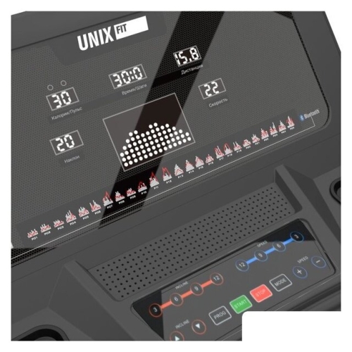 Электрическая беговая дорожка Unixfit UNIX Fit T-1300 PRO (LED)