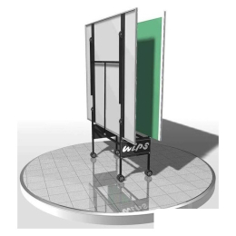 Теннисный стол Wips Roller Outdoor Composite (зеленый) 2457039