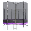 Батут Atlas Sport 490 см - 16ft Basic (с лестницей, внешняя сетка, сливовый)