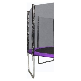 Батут Atlas Sport 490 см - 16ft Basic (с лестницей, внешняя сетка, сливовый) 8834604