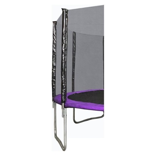 Батут Atlas Sport 490 см - 16ft Basic (с лестницей, внешняя сетка, сливовый)