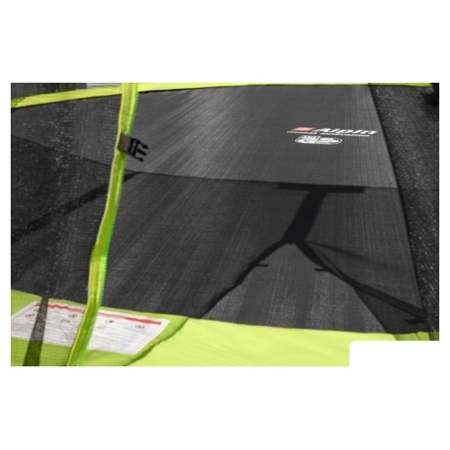 Батут Alpin 4.65 м с защитной сеткой и лестницей