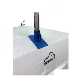 Палатка для зимней рыбалки Bison Prime Extra Куб (белый/зеленый) 9476889