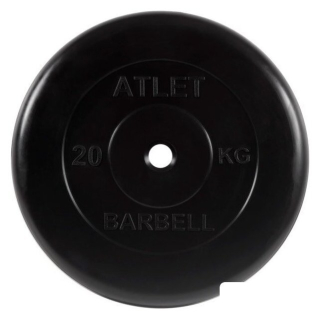Диск MB Barbell Атлет 51 мм (1x20 кг) 5040833