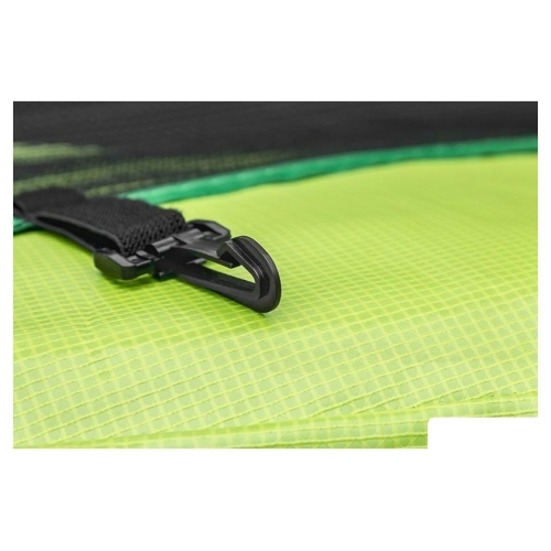 Батут Alpin 4.65 м с защитной сеткой и лестницей