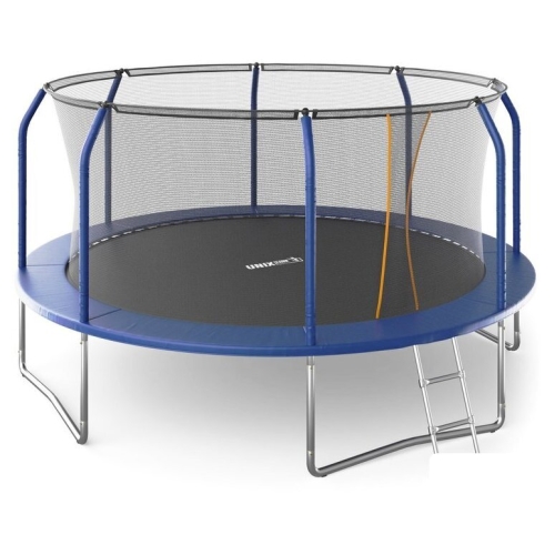 Батут Unix Line Supreme Basic 14 ft (blue)