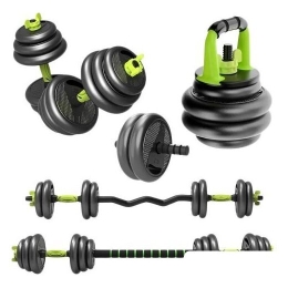 Набор гантелей Ametist со штангой и гирями 7в1 20 кг 9181741