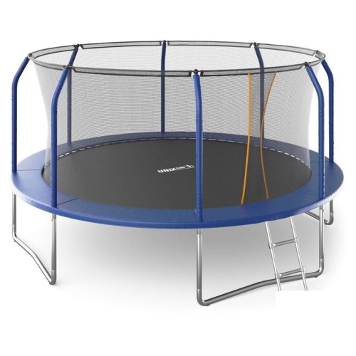 Батут Unix Line Supreme Basic 14 ft (blue)