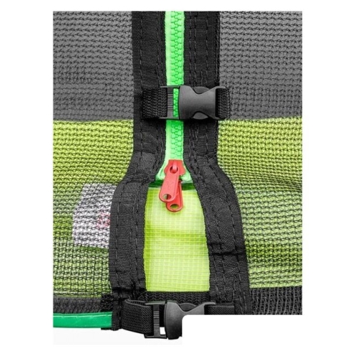 Батут Alpin 4.65 м с защитной сеткой и лестницей