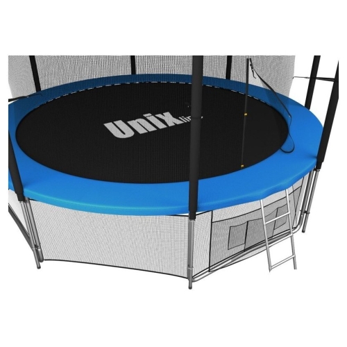 Батут Unix Line Classic 14ft inside (синий/зеленый)