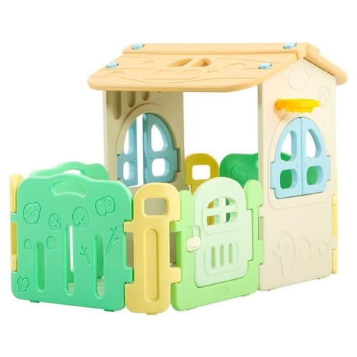Игровой манеж UNIX kids Village 100х170
