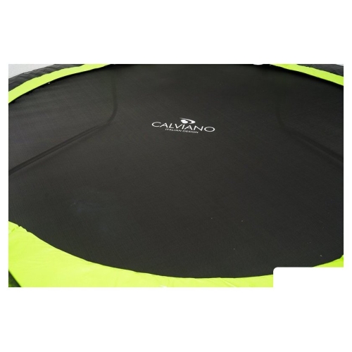 Батут Calviano Inside Master Green 252 см - 8ft (внутренняя сетка, с лестницей)