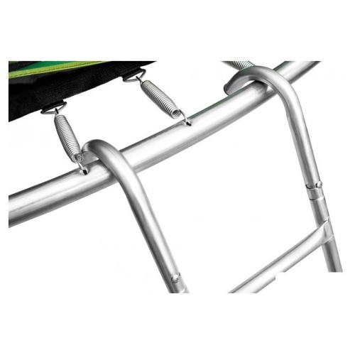 Батут Alpin 4.90 м с защитной сеткой и лестницей