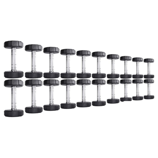 Гантельный ряд UltraGym UG1032D (2.5-25 кг)