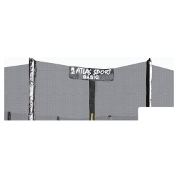 Батут Atlas Sport 490 см - 16ft Basic (с лестницей, внешняя сетка, сливовый) 8834604