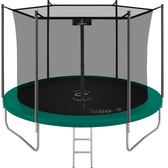 Каркасный батут Clear Fit ColorHop 10Ft зеленый