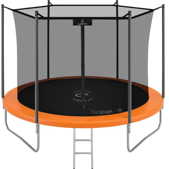 Каркасный батут Clear Fit ColorHop 10Ft оранжевый