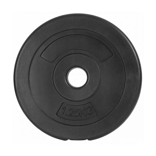 Диск 26 мм. пластиковый 1,25 кг VictoryFit VF-SPL260125