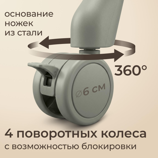 Стул для кормления UNIX Kids Torino зеленый