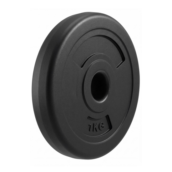 Диск 26 мм. пластиковый  1,0 кг VictoryFit VF-SPL260100