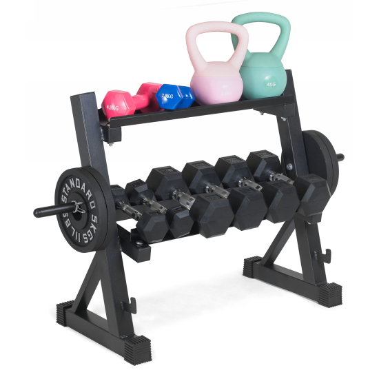 Стойка многофункциональная для гантелей и гирь VictoryFit VF-D4018