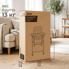 Стул для кормления UNIX Kids Torino светло-серый