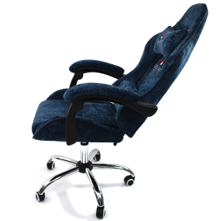 Вибромассажное кресло Calviano Nero blue plush