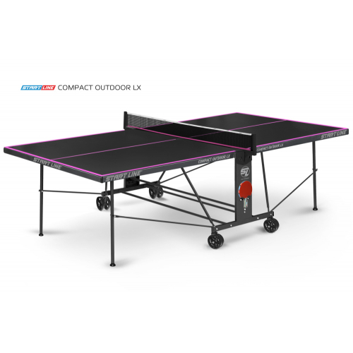 Стол теннисный Compact-2 LX Всепогодный Black