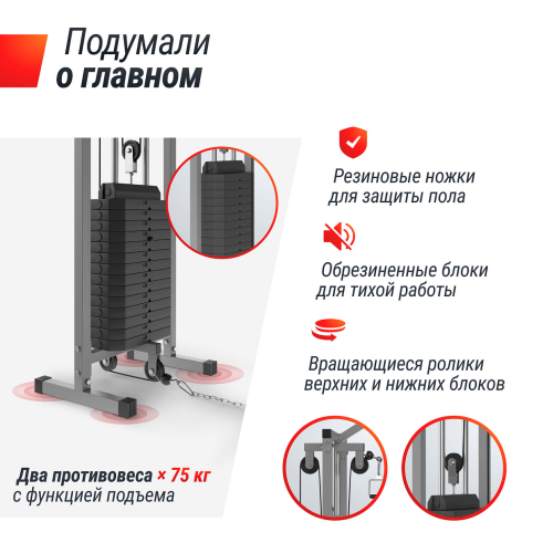 Кроссовер UNIX Fit Station 150 (два блока)
