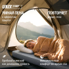 Матрас самонадувающийся UNIX Camp 195х80х10 см серый