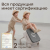 Чемодан UNIX Kids Коляска / Stroller Ocean серый