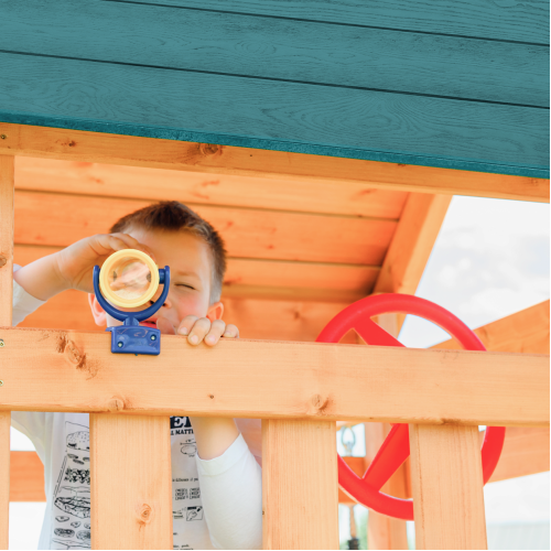 Детский игровой комплекс UNIX Line (6 in 1) Dark Green