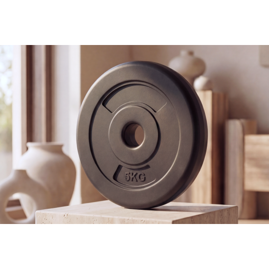 Диск 26 мм. пластиковый  5,0 кг VictoryFit VF-SPL26050