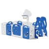 Игровой манеж UNIX kids SUPREME Music 160x160 Blue