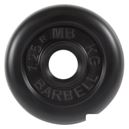 Диск MB Barbell Стандарт 31 мм (1x1.25 кг, черный) 5040829