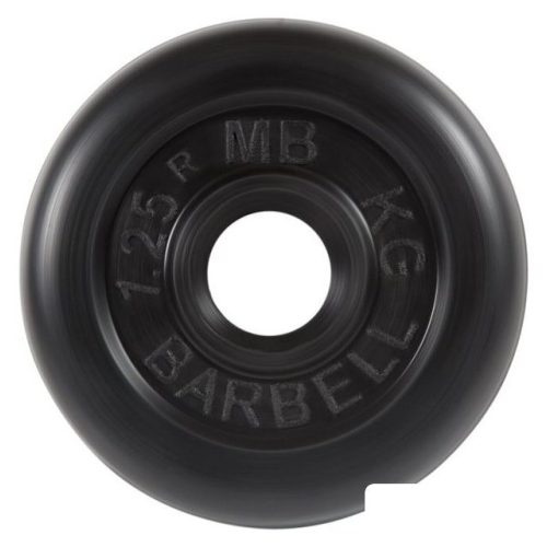 Диск MB Barbell Стандарт 31 мм (1x1.25 кг, черный)
